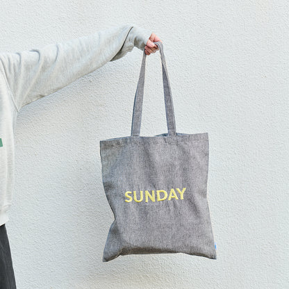 【EC限定】アビチュアル SUNDAY 刺繍トートバッグ レッド【2026年SS新作】