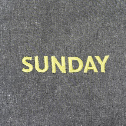【EC限定】アビチュアル SUNDAY 刺繍トートバッグ レッド【2026年SS新作】